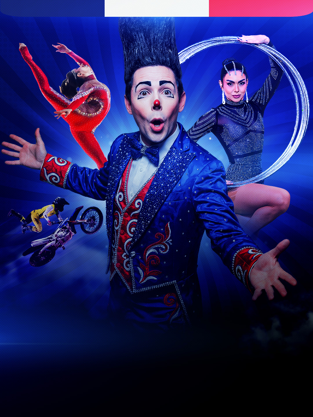 Artistas do Le Cirque Stevanovich